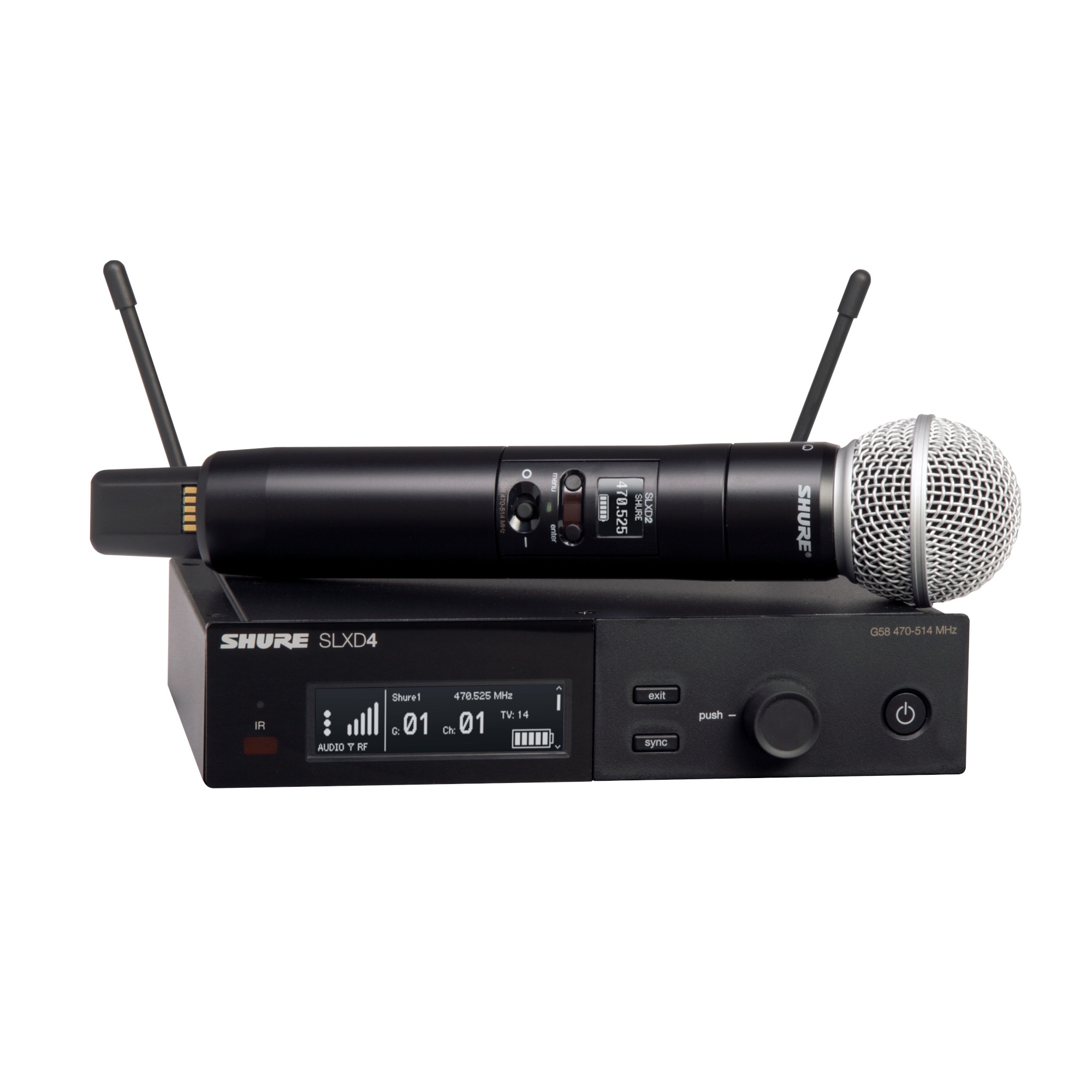 Shure SLXD24/SM58 Wireless Handheld Microphone System