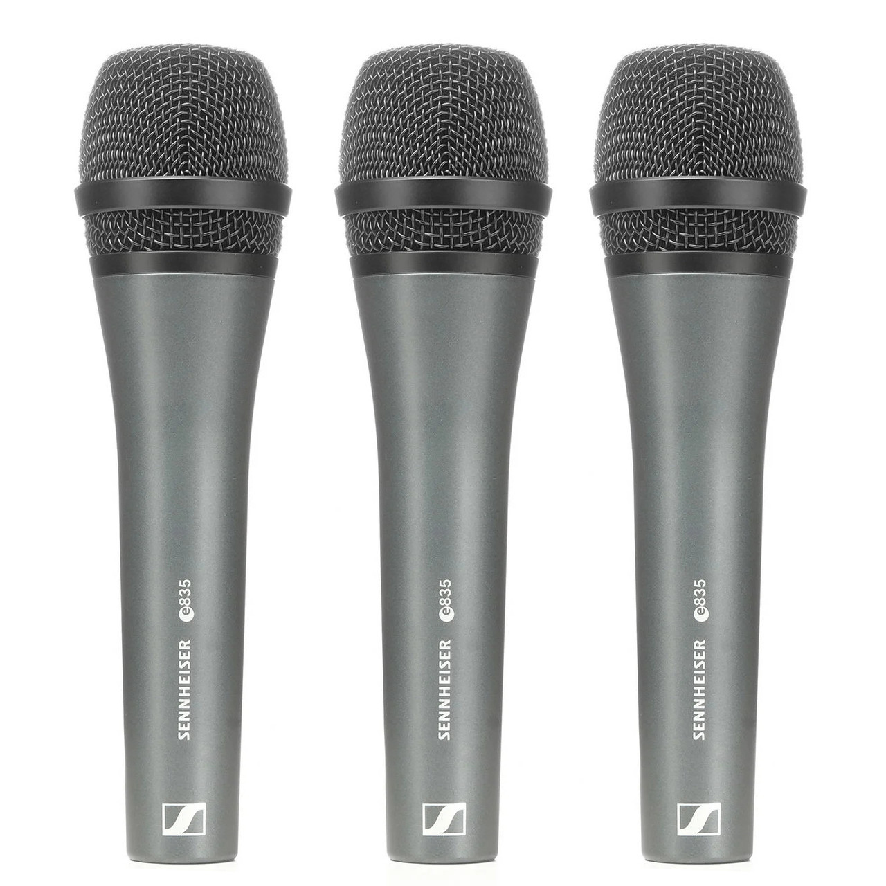 Sennheiser e 835 Cardioid Dynamic Microphone - 3-pack Sennheiser e 835 Cardioid Dynamic Microphone - 3-pack
