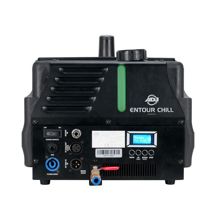 ADJ ENT791 Entour Chill Fog Machine back ADJ ENT791 Entour Chill Fog Machine back
