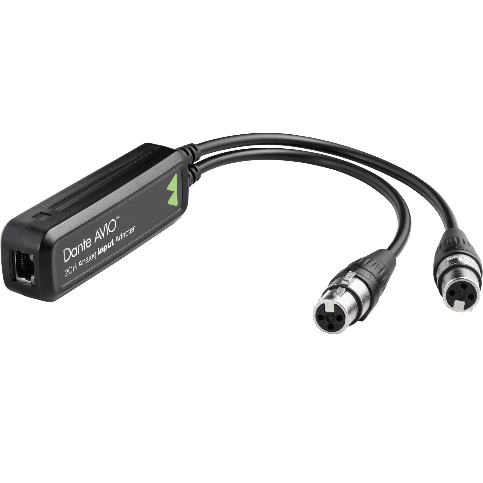 【限定製作】 Audinate Dante Productions Sound - Adapter Input Analog 2CH AVIO 配信機器・PA機器・レコーディング機器