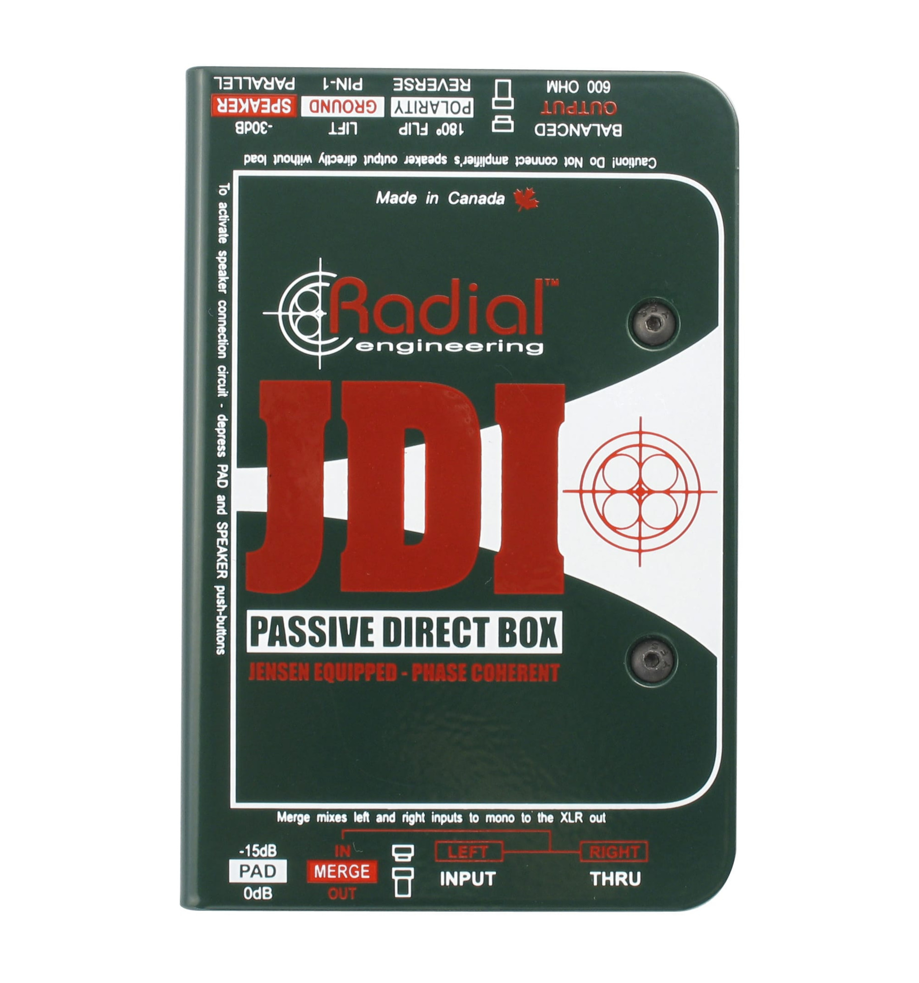 Radial JDI Passive Direct Box Radial JDI Passive Direct Box