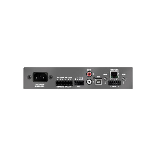 Stewart Audio DSP100-2-LZ 2-Channel DSP-Enabled Amplifier back Stewart Audio DSP100-2-LZ 2-Channel DSP-Enabled Amplifier back