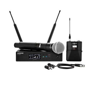 Shure UHF-R Professional Diversity Wireless Combo Microphone System