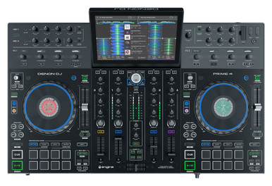Denon DJ PRIME 4 4-Deck Smart DJ Console with Touchscreen
