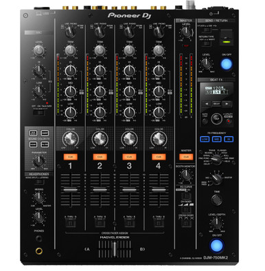 Pioneer DJ DJM-750MK2 4-Channel Performance DJ Mixer