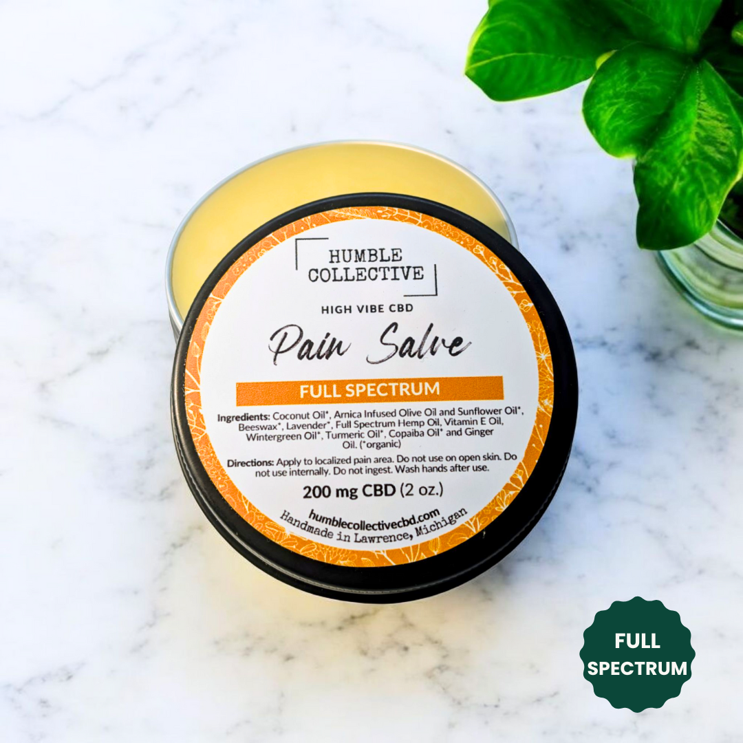 Full Spectrum Pain Salve – CBD Relief for Muscles & Joints | 200 mg