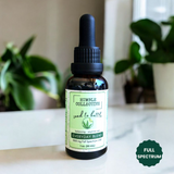 Humble Collective Everyday Blend Full Spectrum CBD Oil Glass Amber Bottle