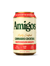 Watermelon Mojito Cannabis Cocktail