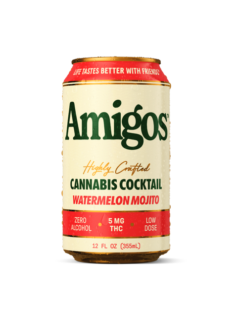 Watermelon Mojito Cannabis Cocktail