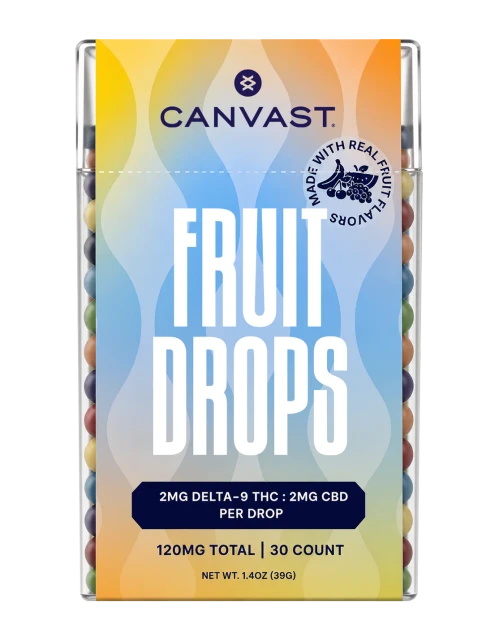 Sublingual THC Fruit Drops