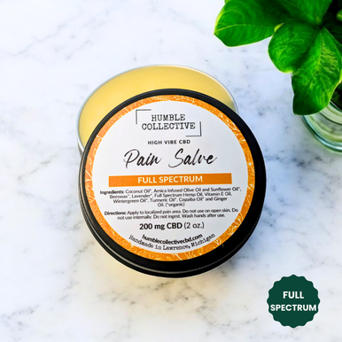 Full Spectrum Pain Salve – CBD Relief for Muscles & Joints | 200 mg