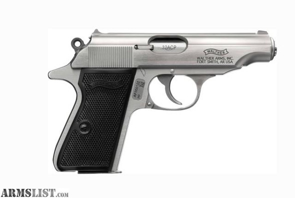 NEW WALTHER ARMS PP SS 32 AUTO 8-RD