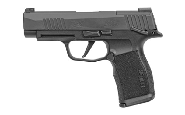 Sig Sauer, P365, Striker Fired, 9MM, 3.1" Barrel, Polymer Frame, Black Finish, XRay3 Day/Night Sights, 2 Magazines, 1 Flush Fit 10Rd & 1 Extended 10Rd