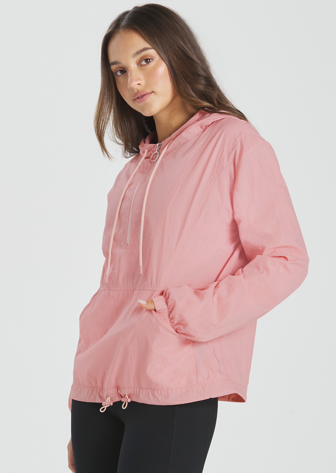 INTERCEPT HALF ZIP SPRAY JACKET BLOSSOM