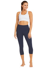 Bella Dual Pocket 7/8 Activewear Tight - Deep Navy