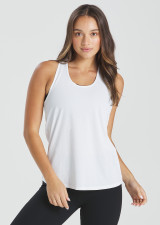 ACE RACERBACK TANK - WHITE