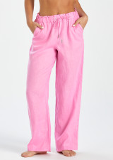 NIA LINEN PANT-ROSÉ HOUR