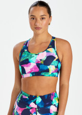 RUN SWIM ACTIVE HIGH SUPPORT CROP-ABSTRACTION