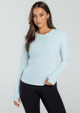 MORNING STRETCH LONG SLEEVE TOP – ESSENCE