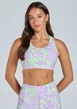 RUN SWIM ACTIVE HIGH SUPPORT CROP - LIME SODA RUN SWIM ACTIVE HIGH SUPPORT CROP - LIME SODA