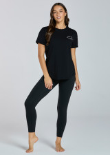 SIGNATURE ORGANIC COTTON TEE - BLACK