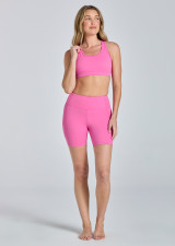 ELEMENTS MID-THIGH SHORT - POWER PINK