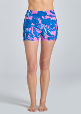 RUN SWIM ACTIVE DUAL POCKET VERA CORE SHORT - FLORIDA FEELS