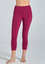BELLA DUAL POCKET 7/8 LEGGING - WILDBERRY