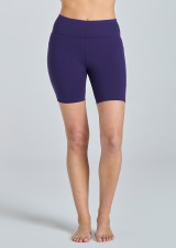 BELLA DUAL POCKET MID-THIGH SHORT - INDIGO