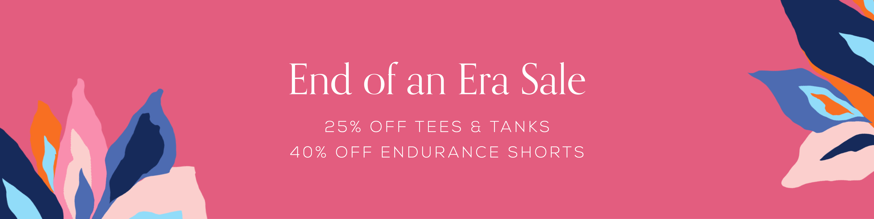 End Of An Era Sale