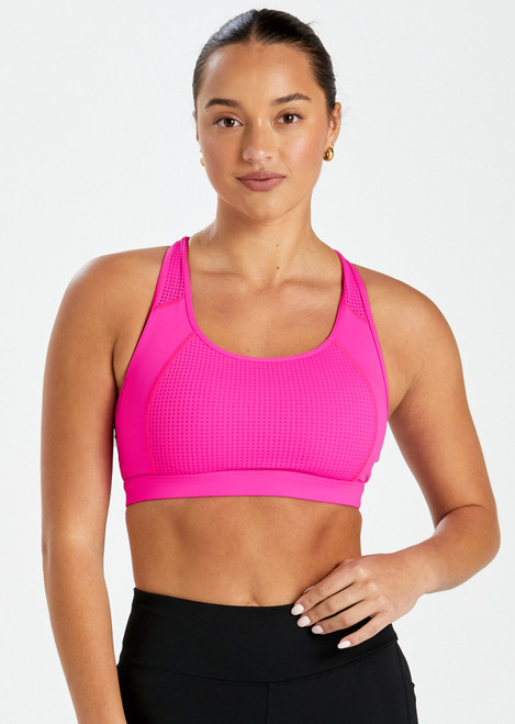 Run Swim Active Racerback Crop Top