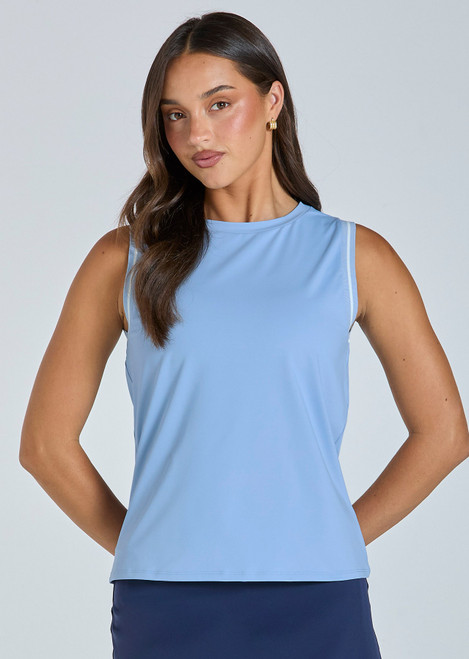 TENNIS TANK - COOL BLUE