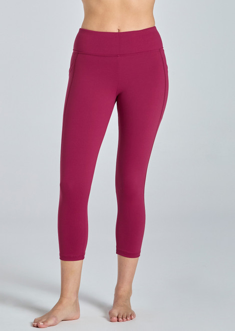 BELLA DUAL POCKET 7/8 LEGGING - WILDBERRY