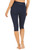 BELLA DUAL POCKET 3/4 TIGHT-DEEP-NAVY