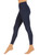 Carrera Dual Pocket Full-Length Activewear Legging - Deep Navy