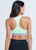 POWER UP SQUARE NECK CROP – SORBET