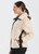 ENERGIZE SHERPA ZIP JACKET – CREAM/BLACK