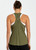 ACE RACERBACK TANK - KHAKI