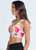 LEO HI-TECH SPORTS BRA-DAYTIME BLOOM