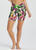 RUN SWIM ACTIVE DUAL POCKET MID-THIGH TIGHT - FOLIAGE FOLLY