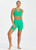 RUN SWIM ACTIVE DUAL POCKET MID-THIGH TIGHT - ENVY