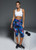 FLORAL ENERGY DUAL POCKET 3/4 LEGGING