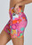 RUN SWIM ACTIVE DUAL POCKET MID-THIGH LEGGING - SUMMER GARDEN