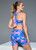RUN SWIM ACTIVE DUAL POCKET MID-THIGH SHORT - FLORIDA FEELS