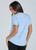 SIGNATURE ORGANIC COTTON TEE - SKY BLUE