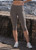 BELLA DUAL POCKET 3/4 LEGGING - TRUFFLE