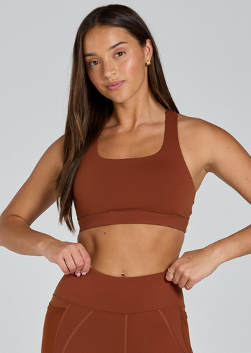 CARRERA CROP TOP - PECAN
