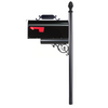 Customer Wimberly Chase Mailbox Post System With Large Solar Mailbox (CS C1-0124-5)