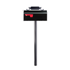 Millbrook Mailbox Post System with Standard Solar Box, No Base (C3-0110)