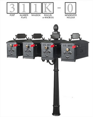 The Quad Imperial Mailbox System